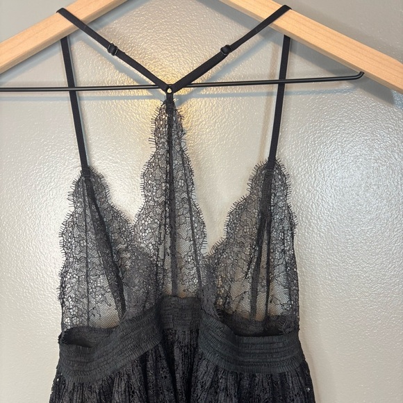 Victoria’s Secret Small Lace Babydoll Sheer Nightie Lingerie Black - Picture 4 of 5